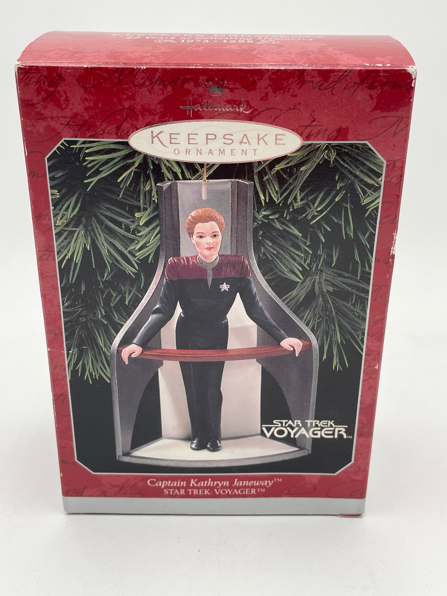 Star Trek - Hallmark Ornament - Captain Kathryn Janeway 1998 #104517