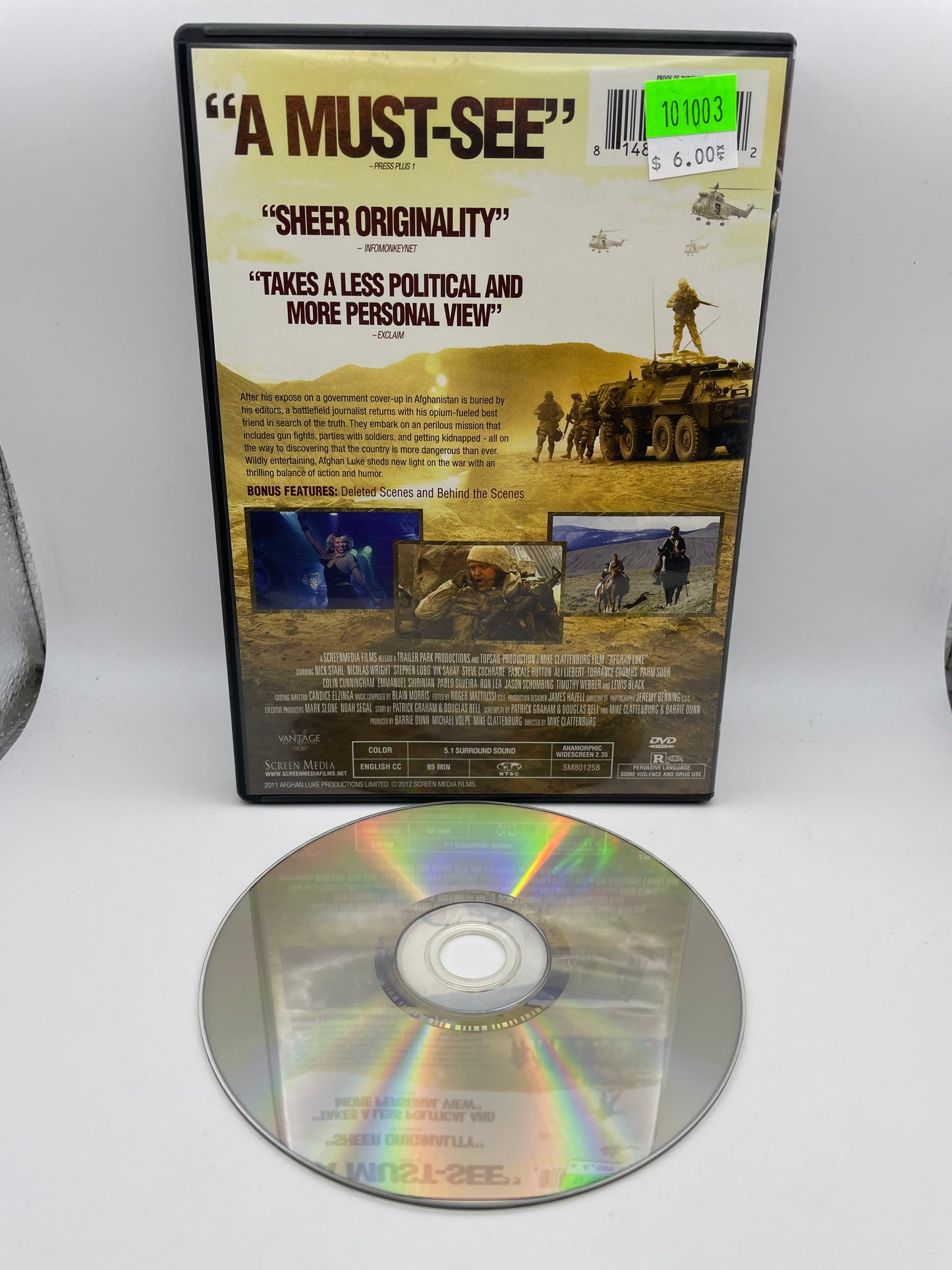 DVD - Afghan Luke #101003