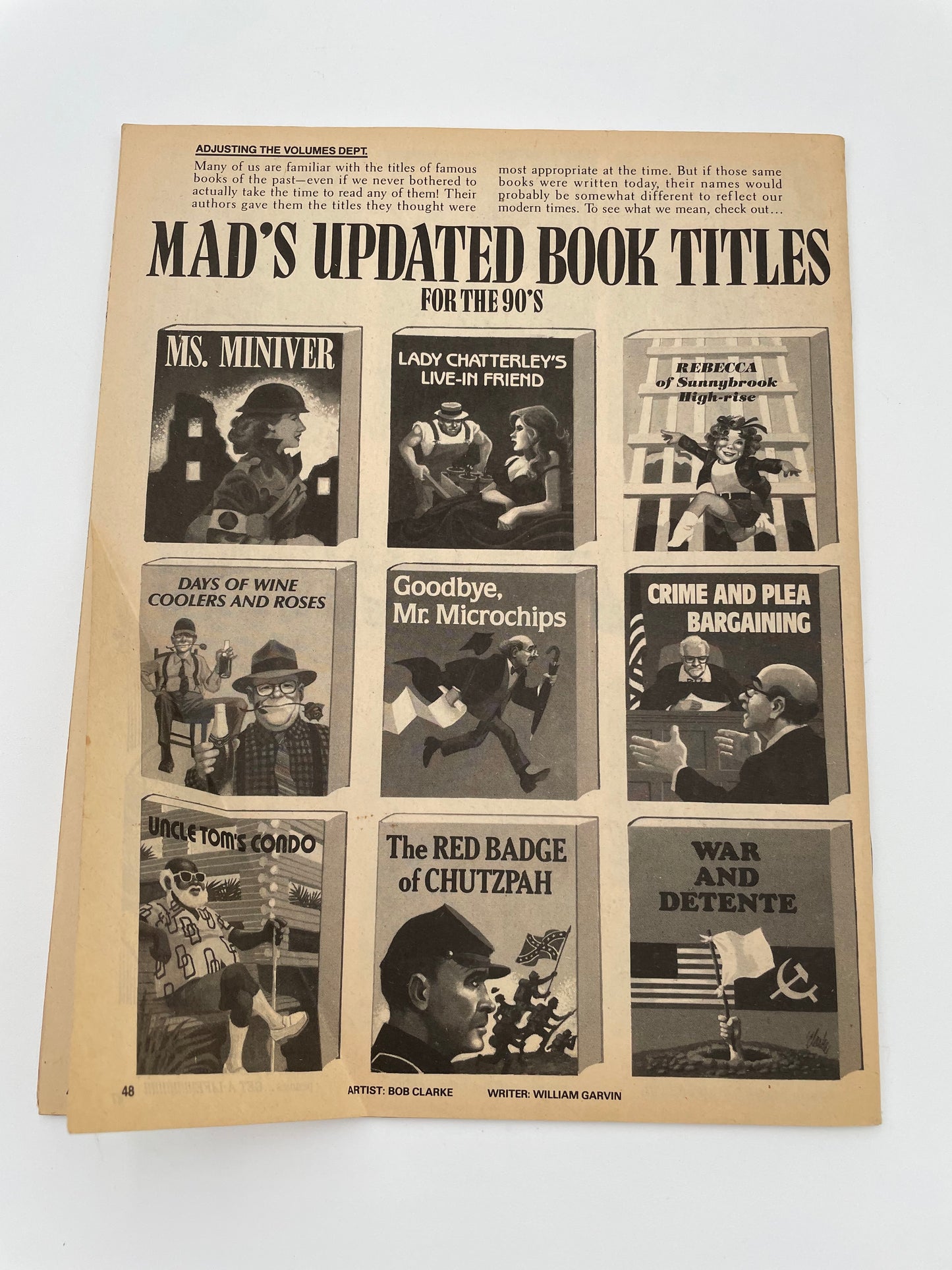 Mad Magazine - Snowman #294 - April 1990 #101541