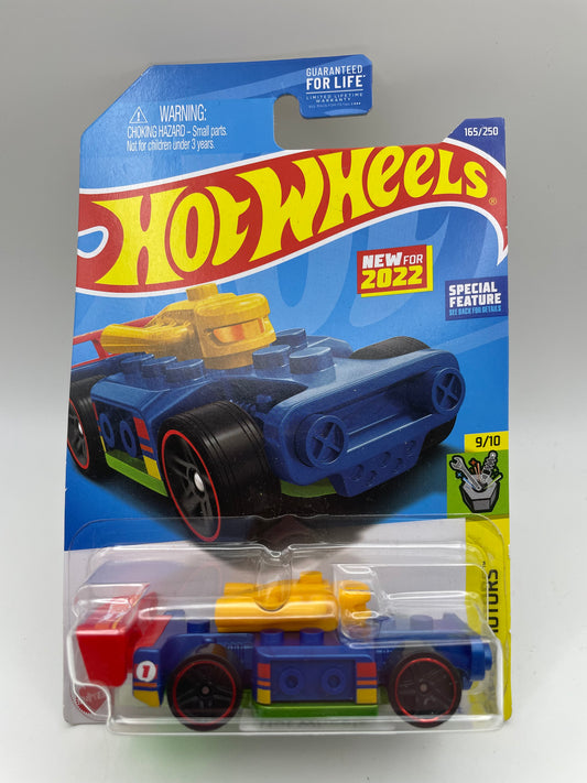 Hot Wheels - Experimotors #165 9/10 Bricking Speed Blue 2022 #103191
