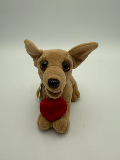 Taco Bell - Plush - Gidget Chihuahua - Heart 1999 #104972