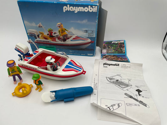 Playmobil - Speed Boat #3225 1992 #103462