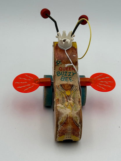 Fisher Price - Queen Buzzy Bee Pull Toy 1960s #104927