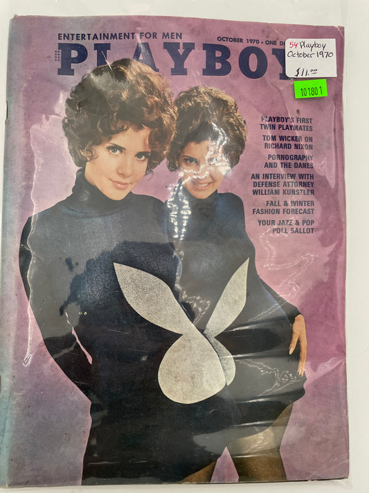 Playboy Magazine - October 1970 #101801