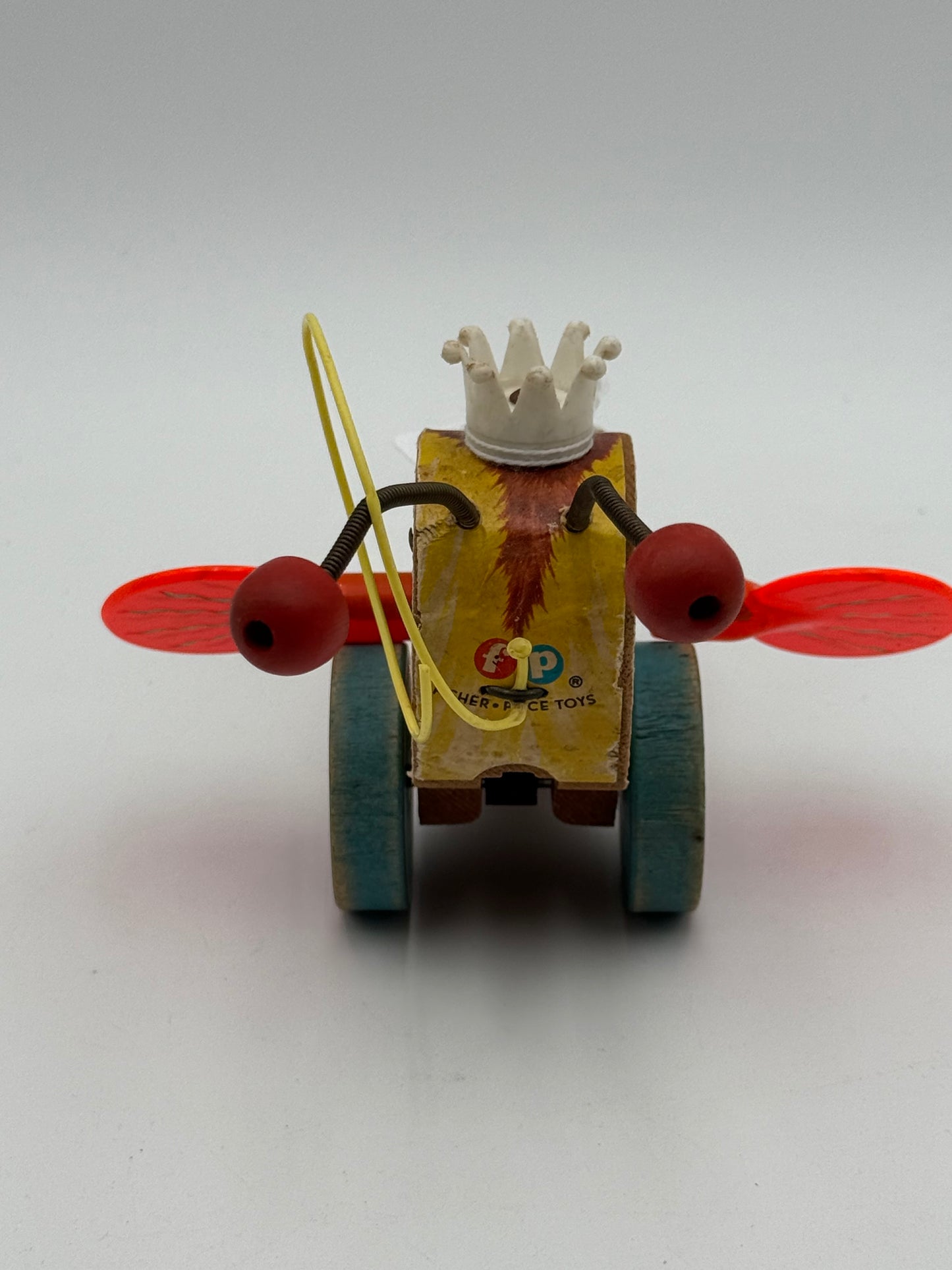 Fisher Price - Queen Buzzy Bee Pull Toy 1960s #104927