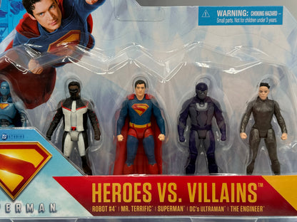 DC - Superman - Heroes vs Villains - 5 Figure Set 2025 #107402