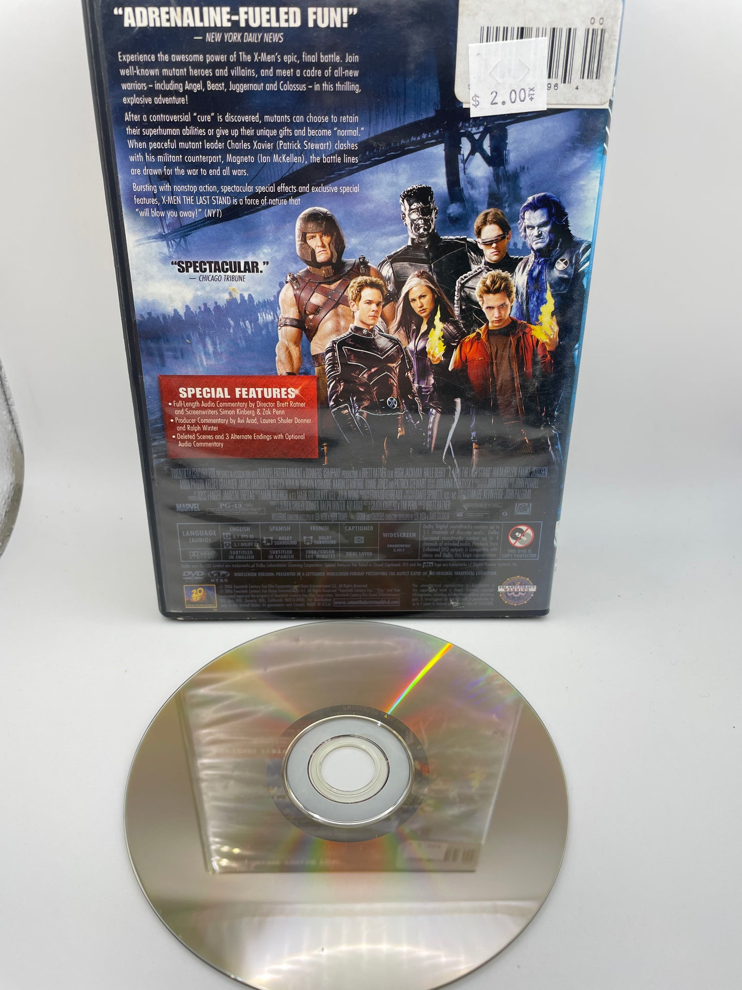 Dvd - Xmen III The Last Stand 2006 #100574