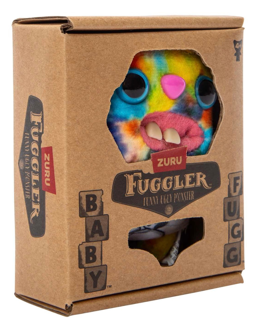 Fuggler - Plush Baby Fugg - Series 3 - Rainbow Rabid Rabbit 2024 #105108