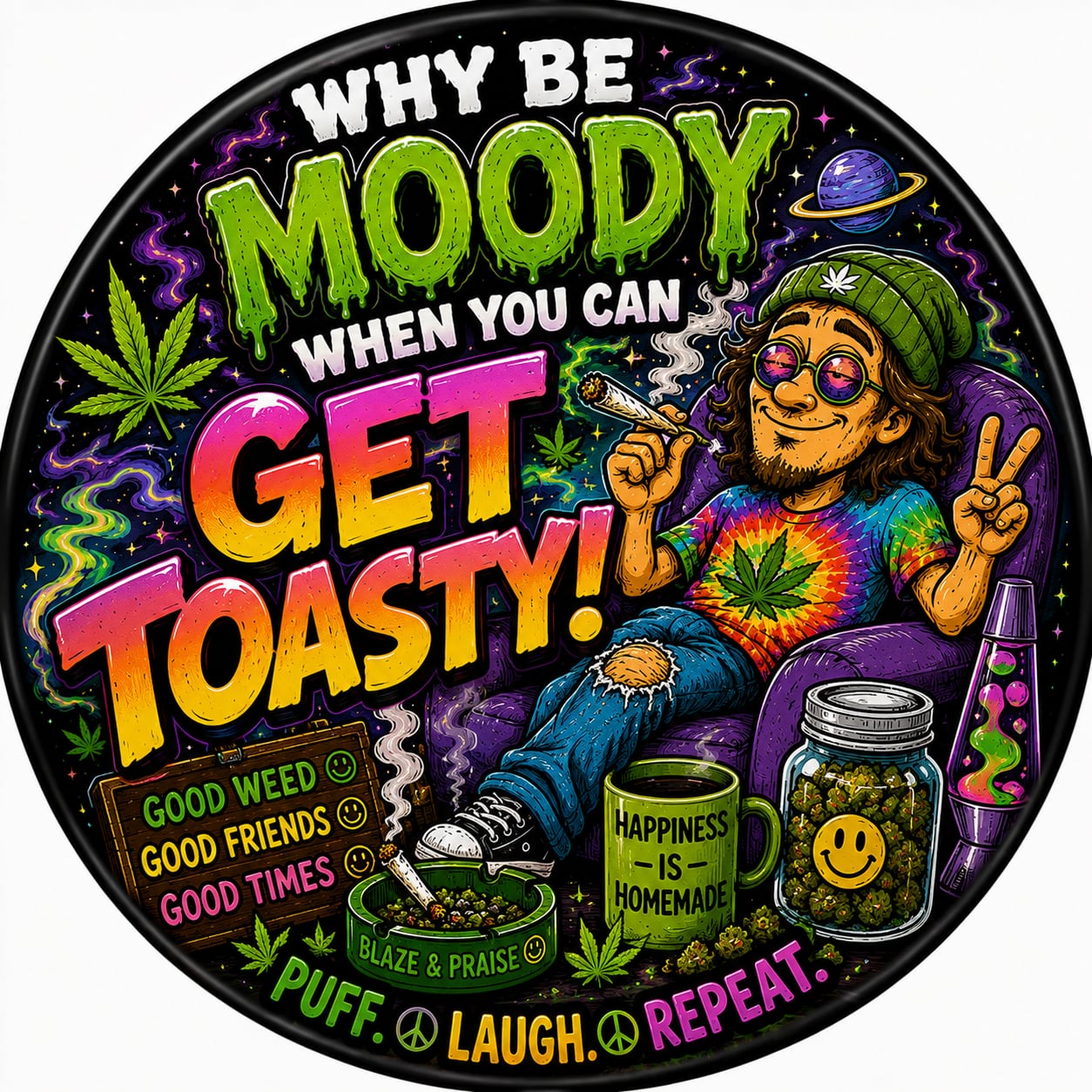Buttons - WTHC-Radio - Why Be Moody