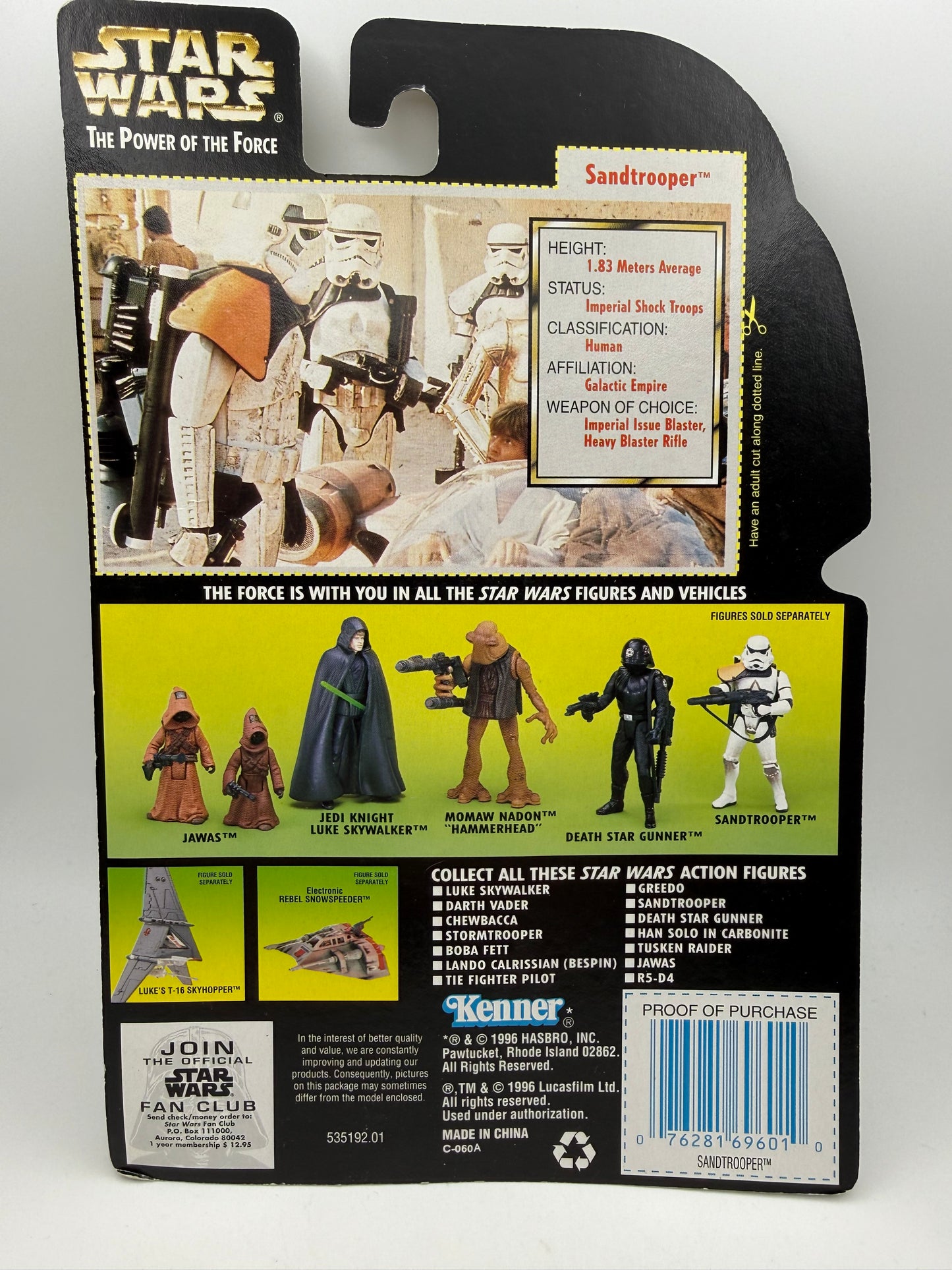 Star Wars - The Power of the Force - Sand Trooper 1996 #107470