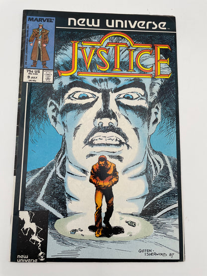 Marvel Comics - Jvstice #9 July 1987 #102265