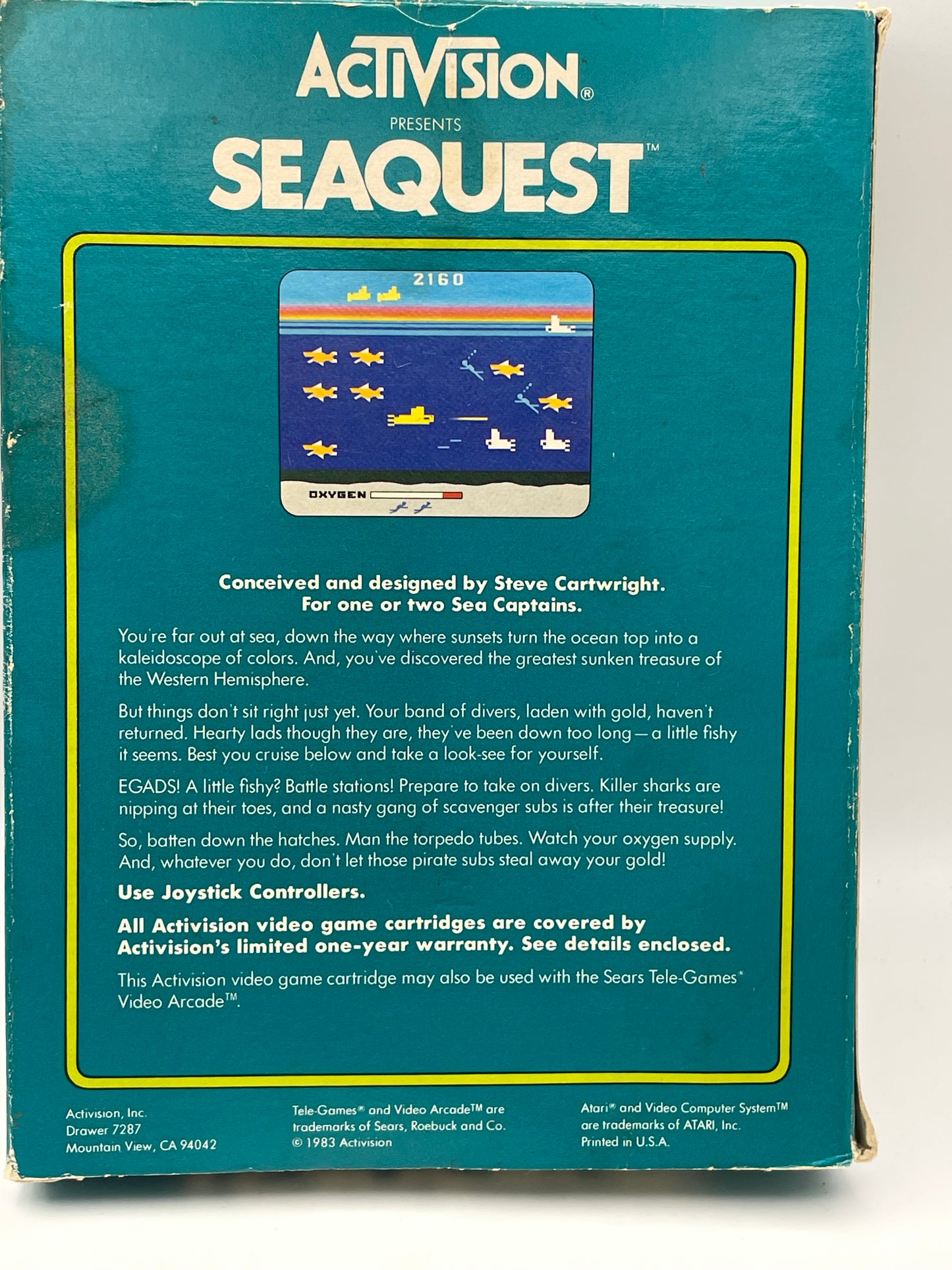 ATARI 2600 - Seaquest 1983 #103568