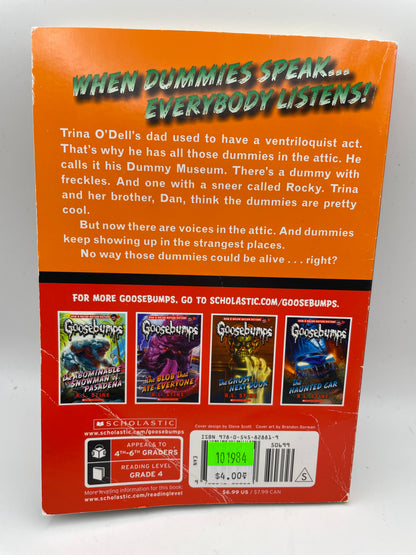 Goosebumps - RL Stine Book - Night of the Living Dummy 3 - 1995 #101984