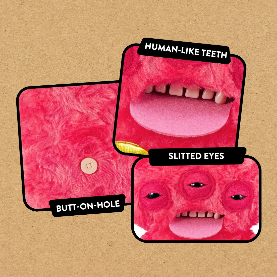 Fuggler - Love Fuggs - Red/Gold Annoyed Alien 2025 #107439