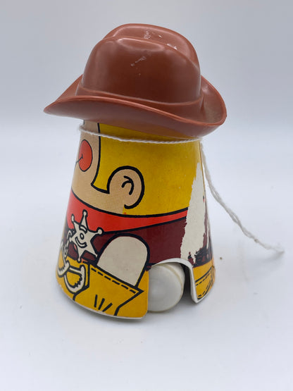 Vintage Cowboy Friction Toy #101826