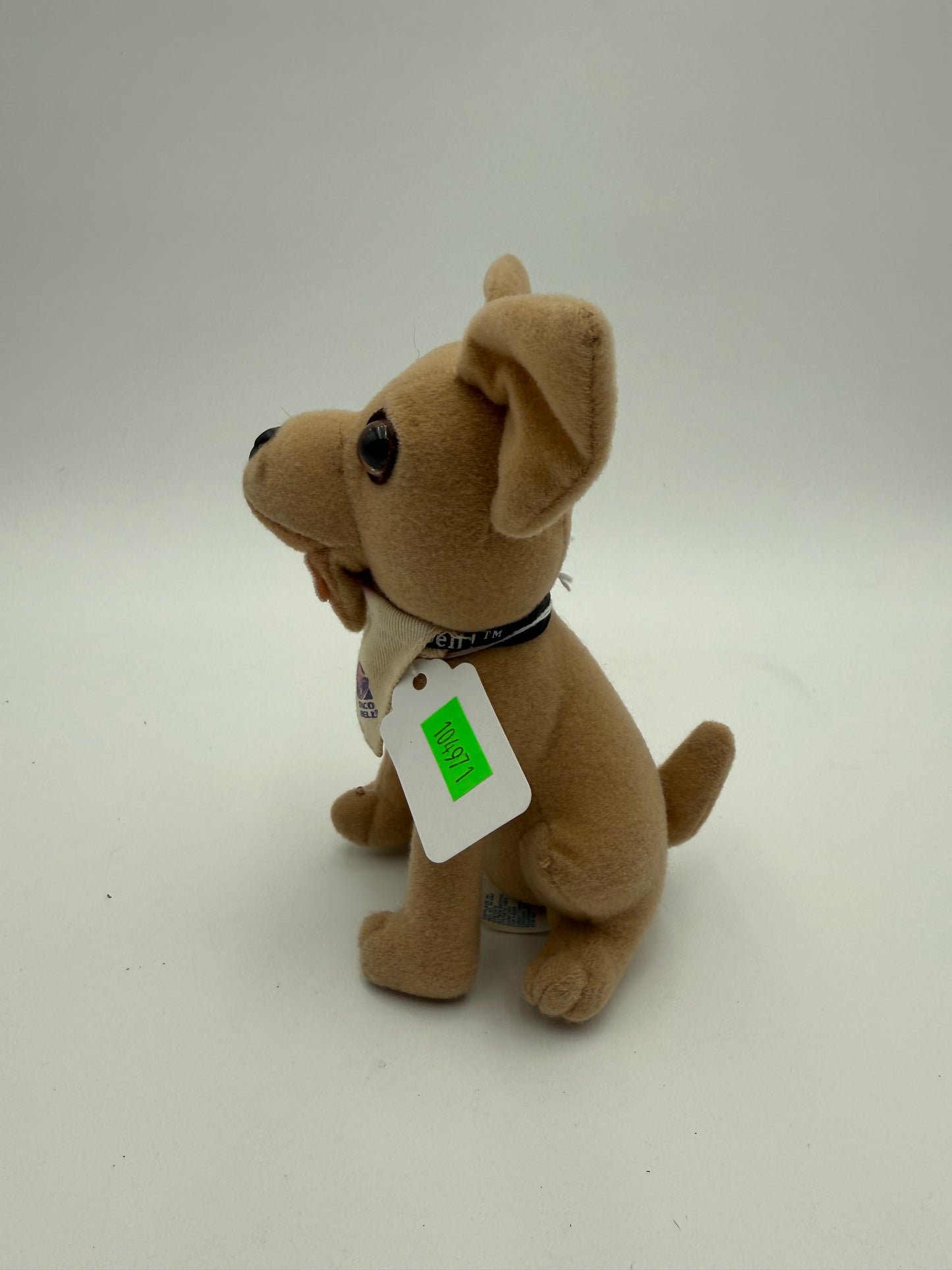 Taco Bell - Plush - Gidget Chihuahua - Tucked Napkin 1999 #104971