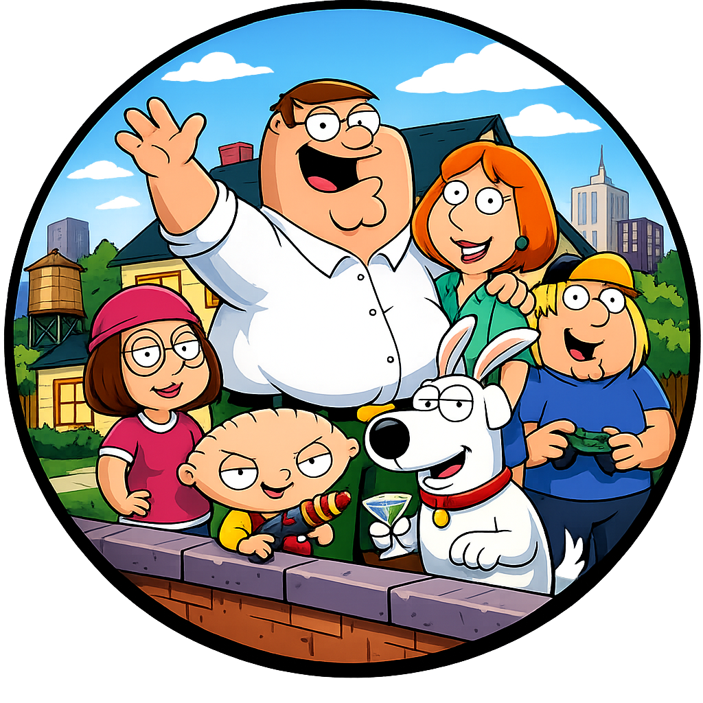Buttons - 90s Theme - Family Guy #108117