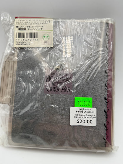 Nightmare Before Christmas - System Organizer Planner - Pedestal Jack 1998 #105382