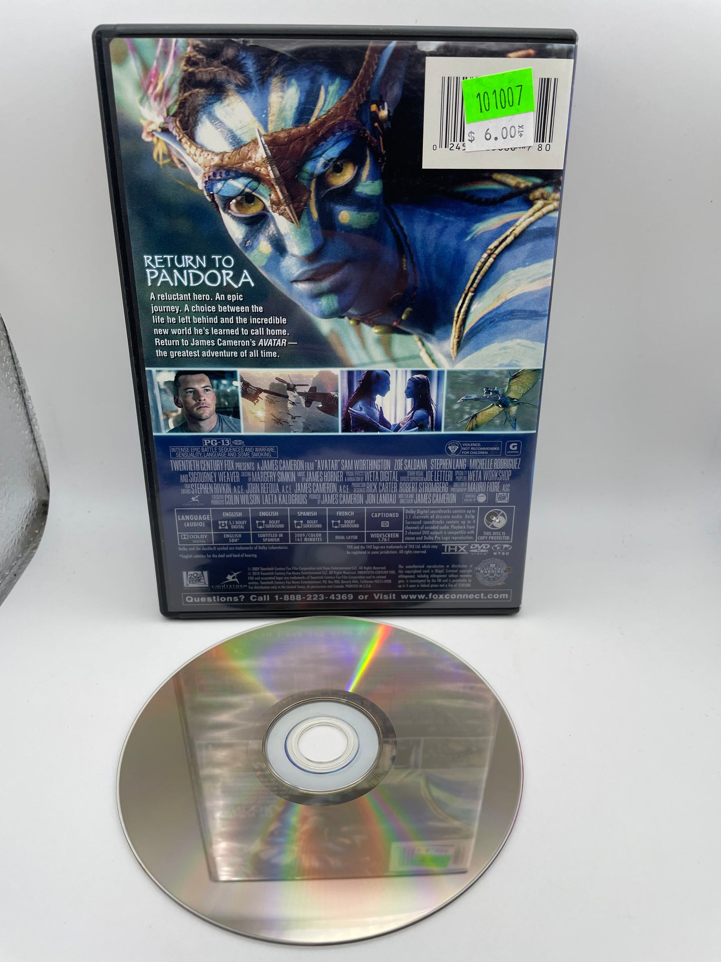 DVD - Avatar 2009 #101007