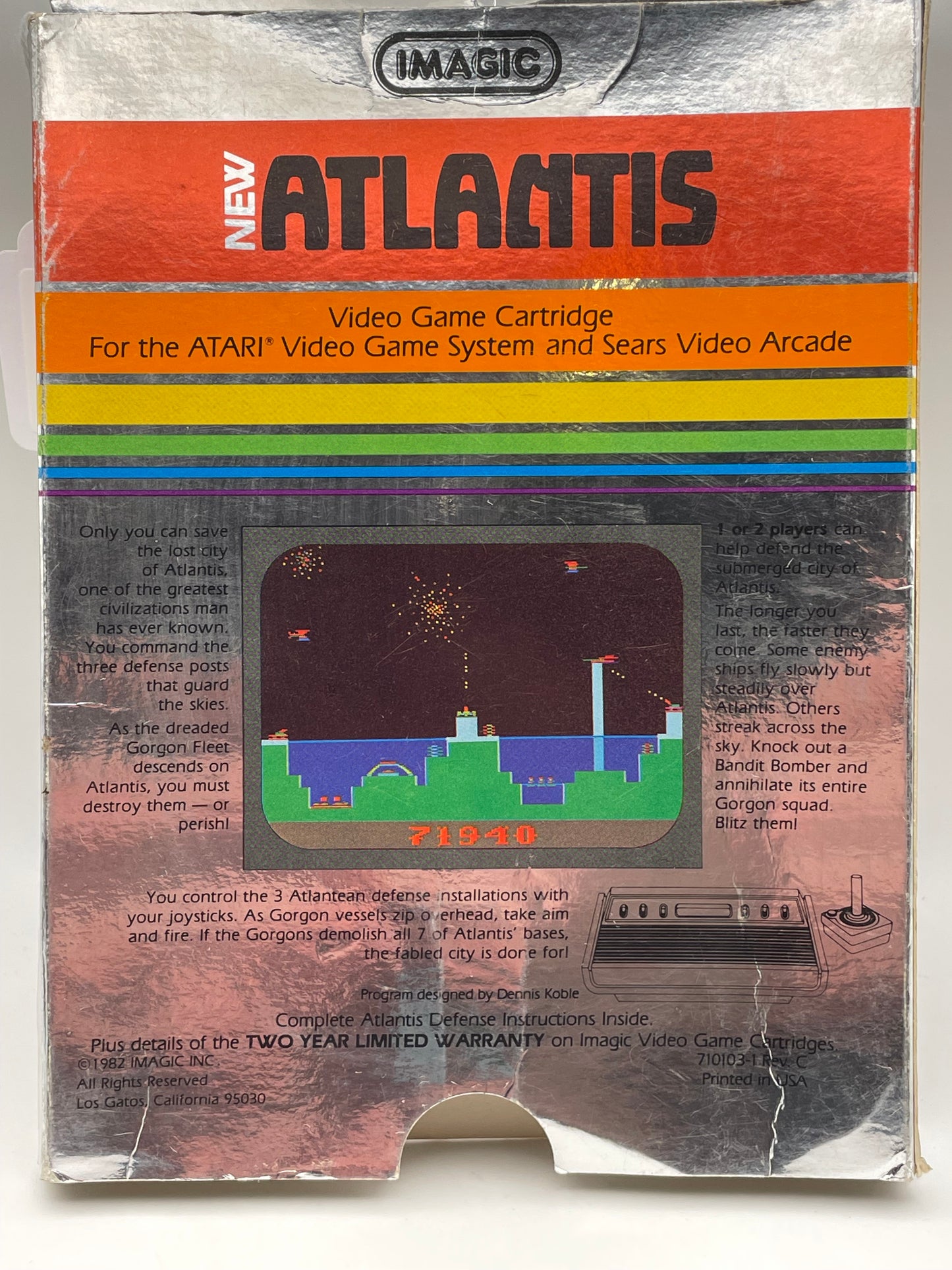 ATARI - Atlantis 1982 #103570