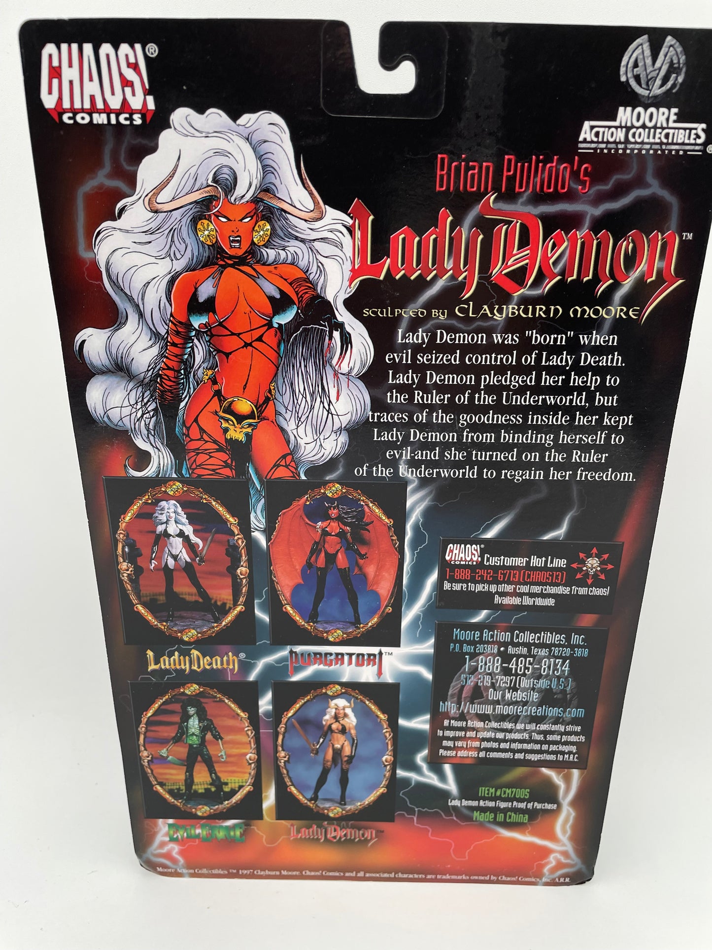 Chaos Comics - Lady Demon - Pink 1997 #103477
