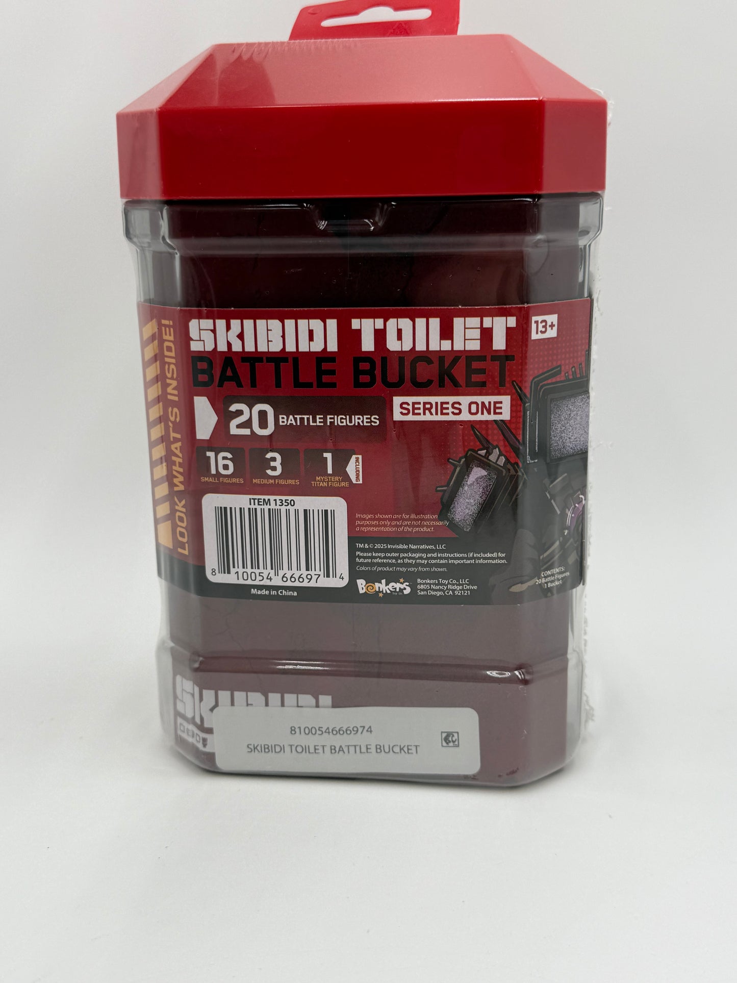 Skibidi Toilet - Series 1 - Battle Bucket Set 2025 #107291