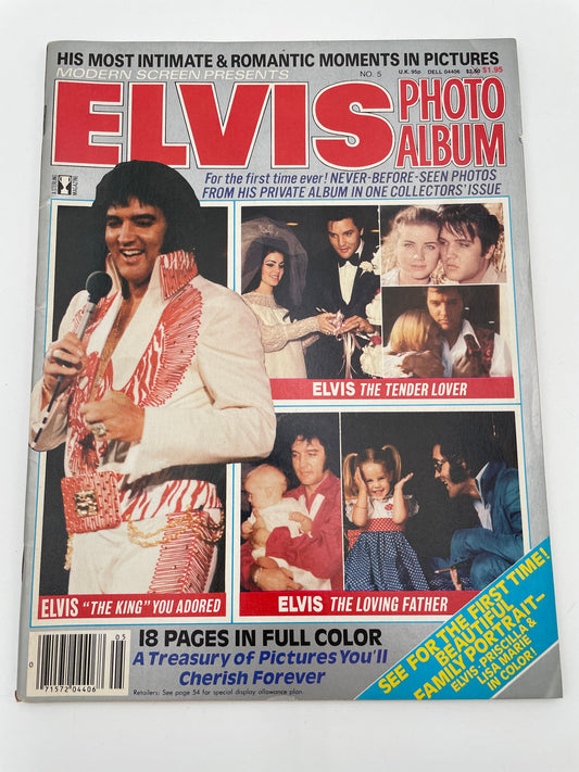 Elvis  - Modern Screen Presents Elvis Photo Album #5 - 1980 #102180