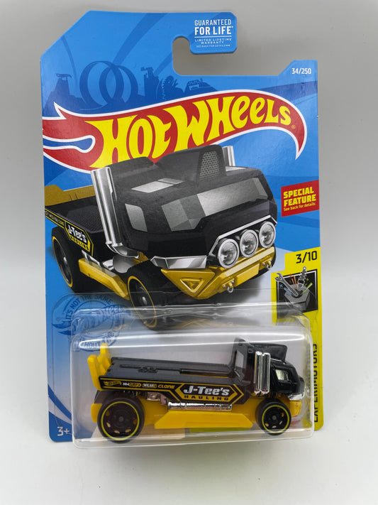 Hot Wheels - Experimotors #34 3/10 The Haulinator Black 2021 #103186