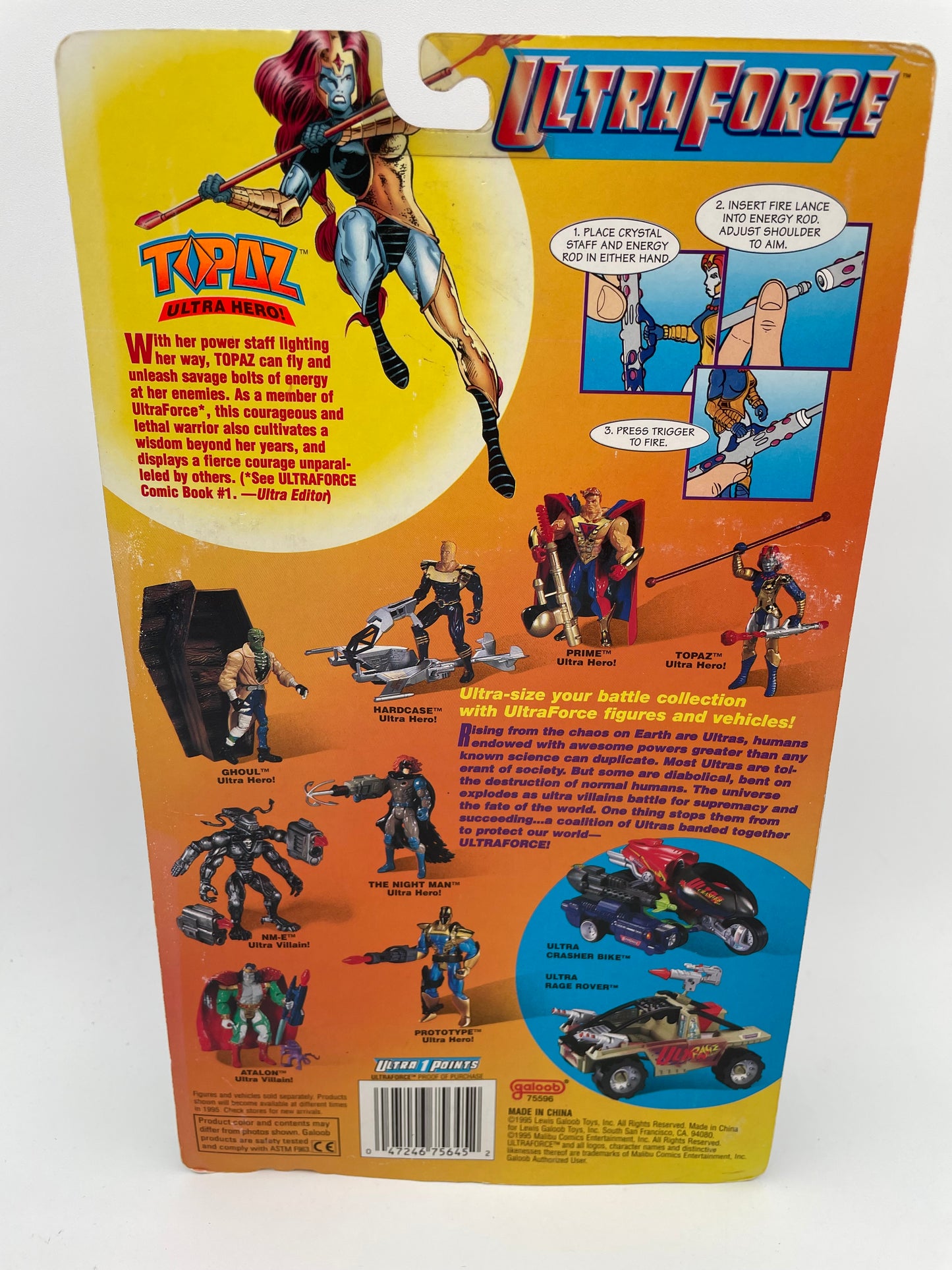 Ultra Force - Topaz Ultra Hero 1995 #103466