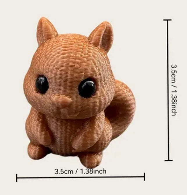 Small Resin / 3D Print - Articulated / Figures - Assorted Animals & Colors #107220