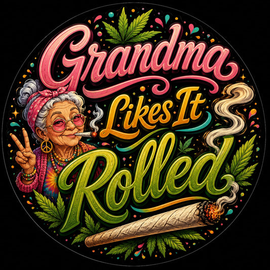 Buttons - WTHC-Radio - Grandma Likes It Rolled #108026