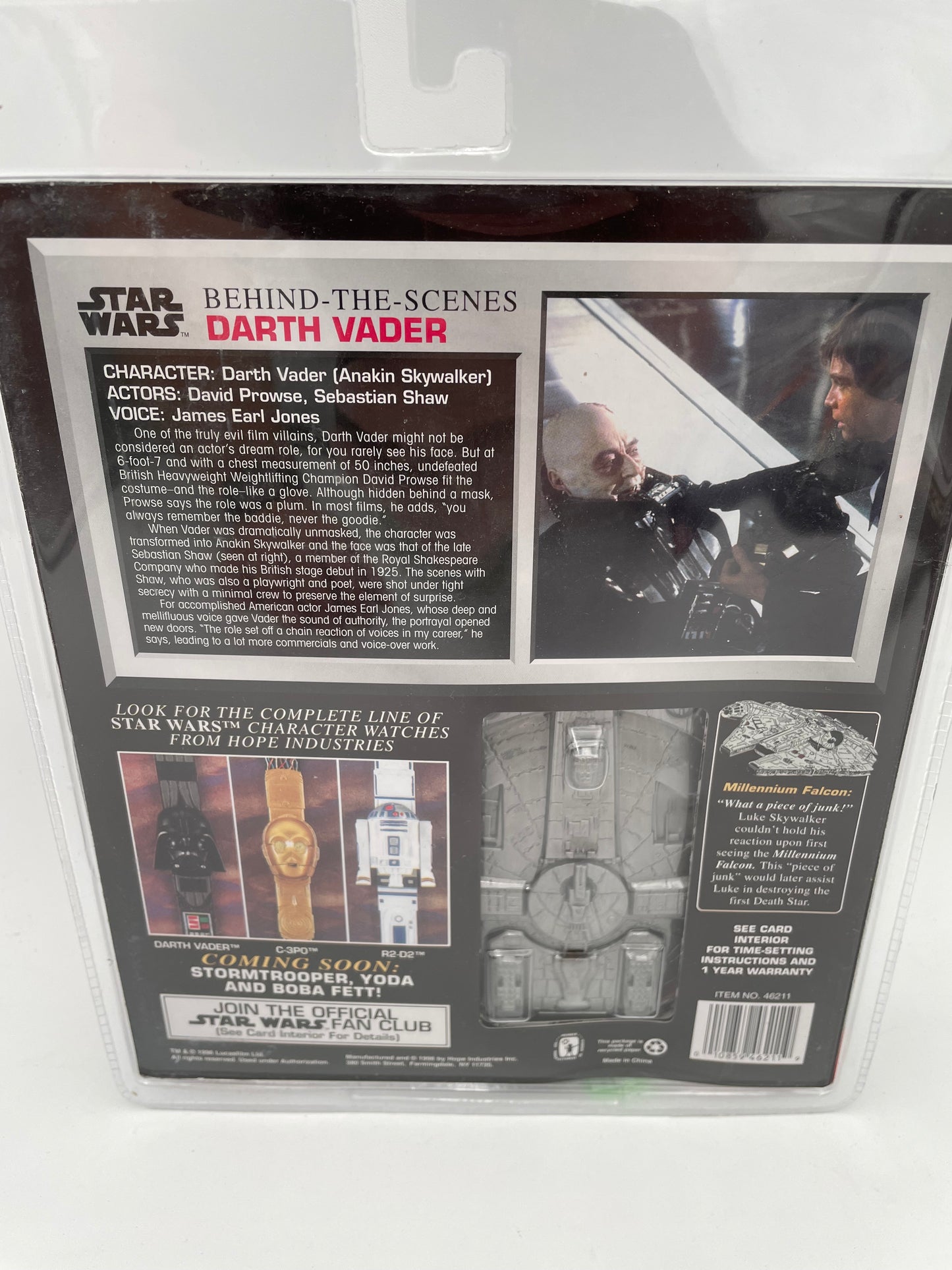 Star Wars - Darth Vader Collector Time Piece 1997 #101470