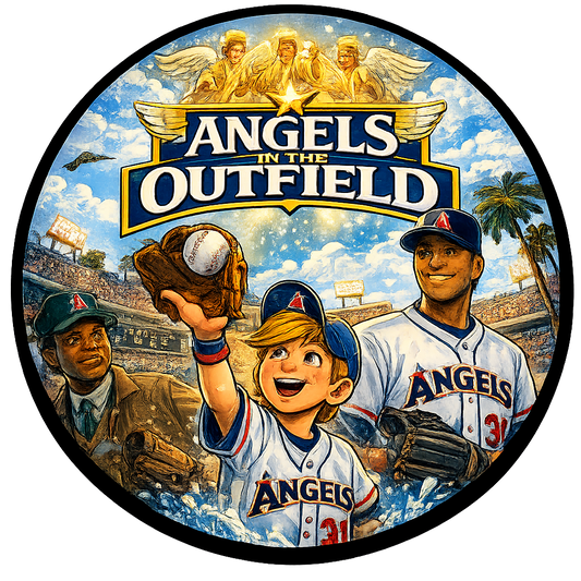 Buttons - 90s Theme - Angels in the Outfield #108147