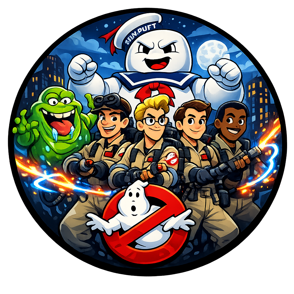Buttons - Ghostbusters - 80s Crew #108159