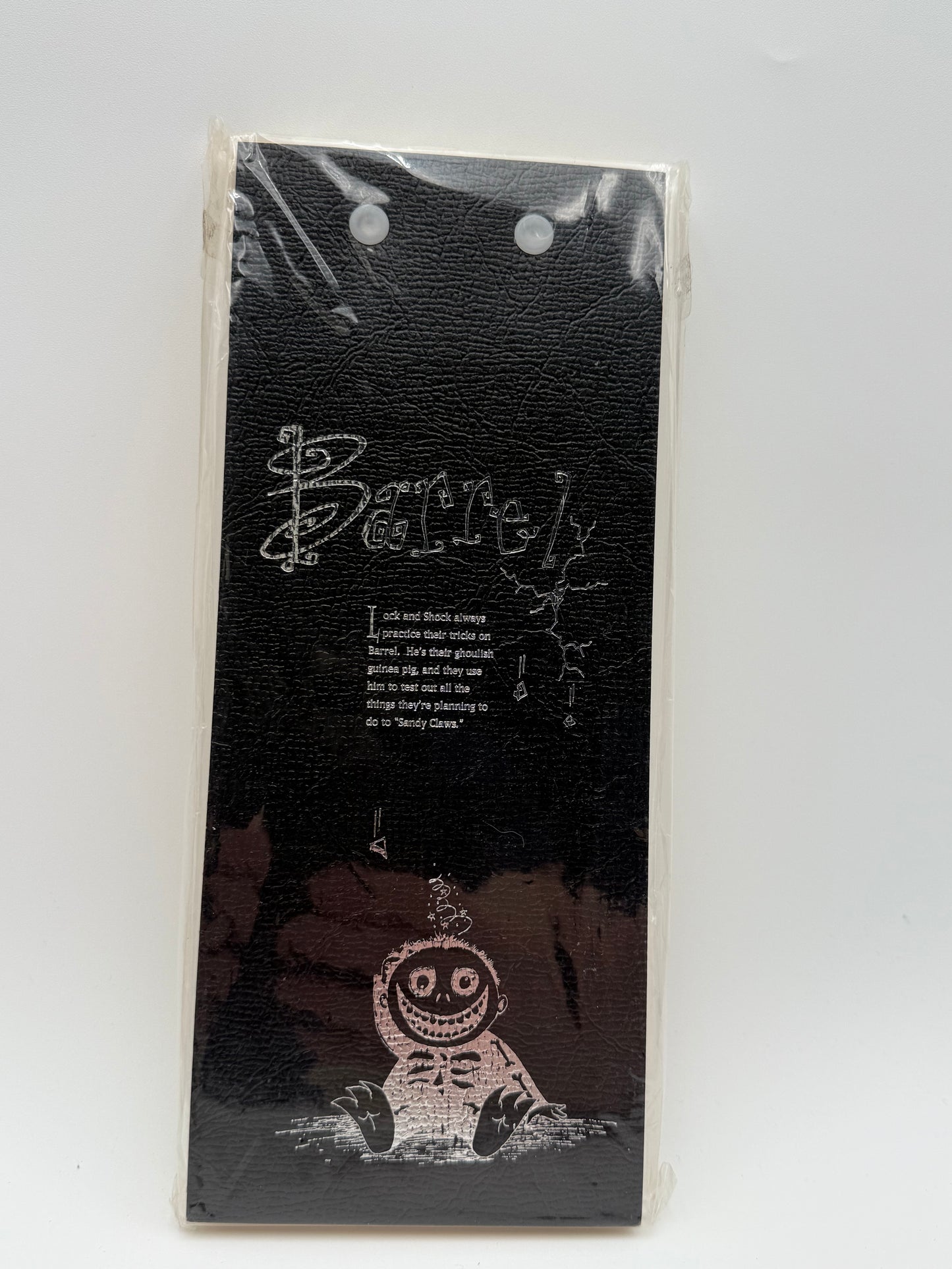 Nightmare Before Christmas - Elongated Note Pad - Barrel 1990s #105378