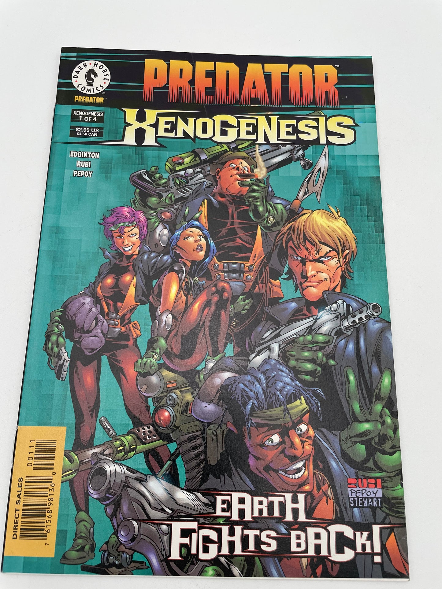 Dark Horse Comics - Predator - Xenogenesis #1 of 4 August 1999 #102404