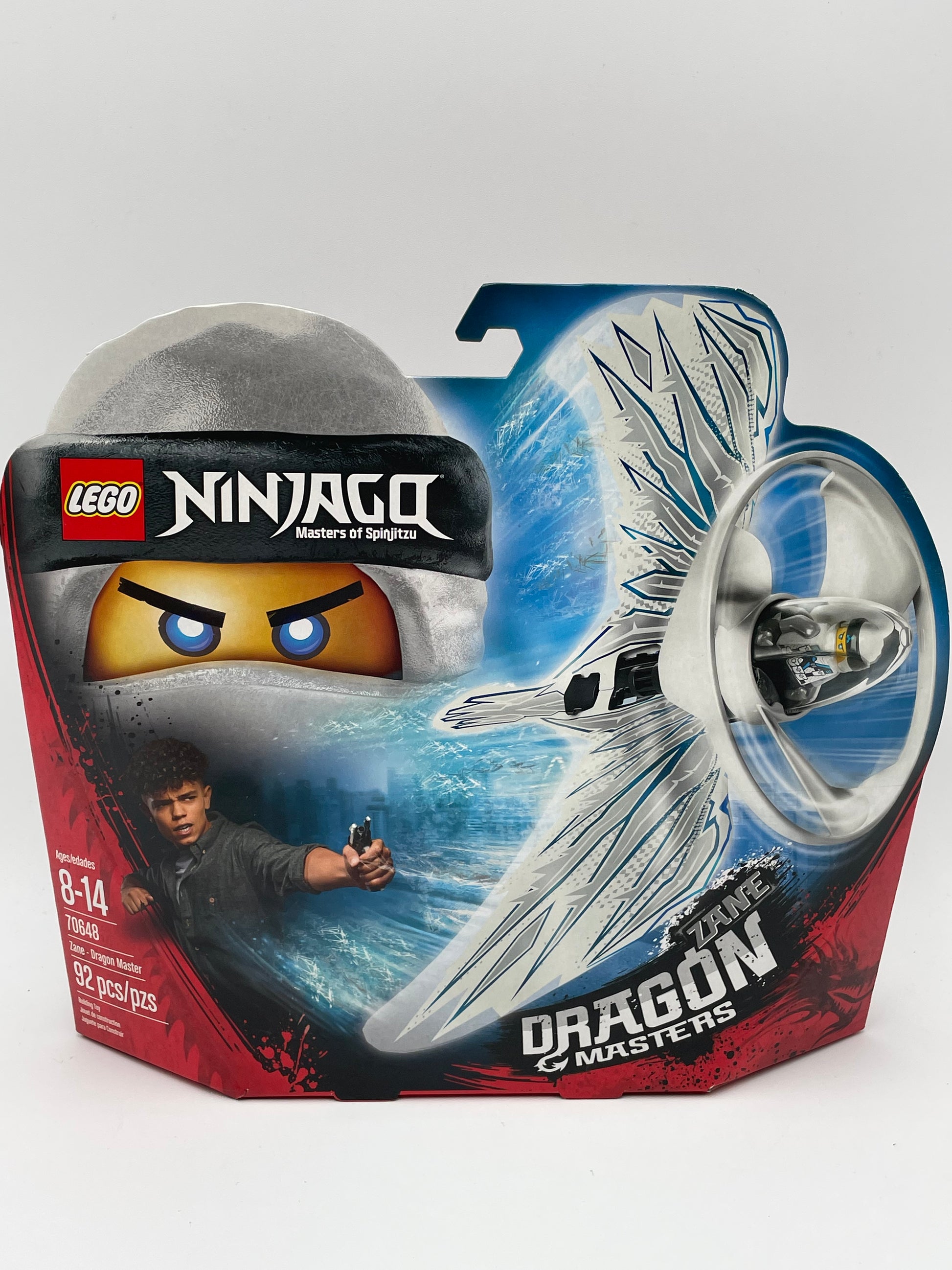 Lego ninjago deals zane dragon master