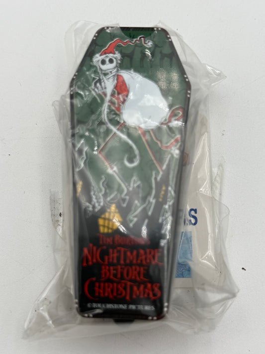 Nightmare Before Christmas - Gum Dispenser Coffin Keychain - Santa Jack 1990s #105408