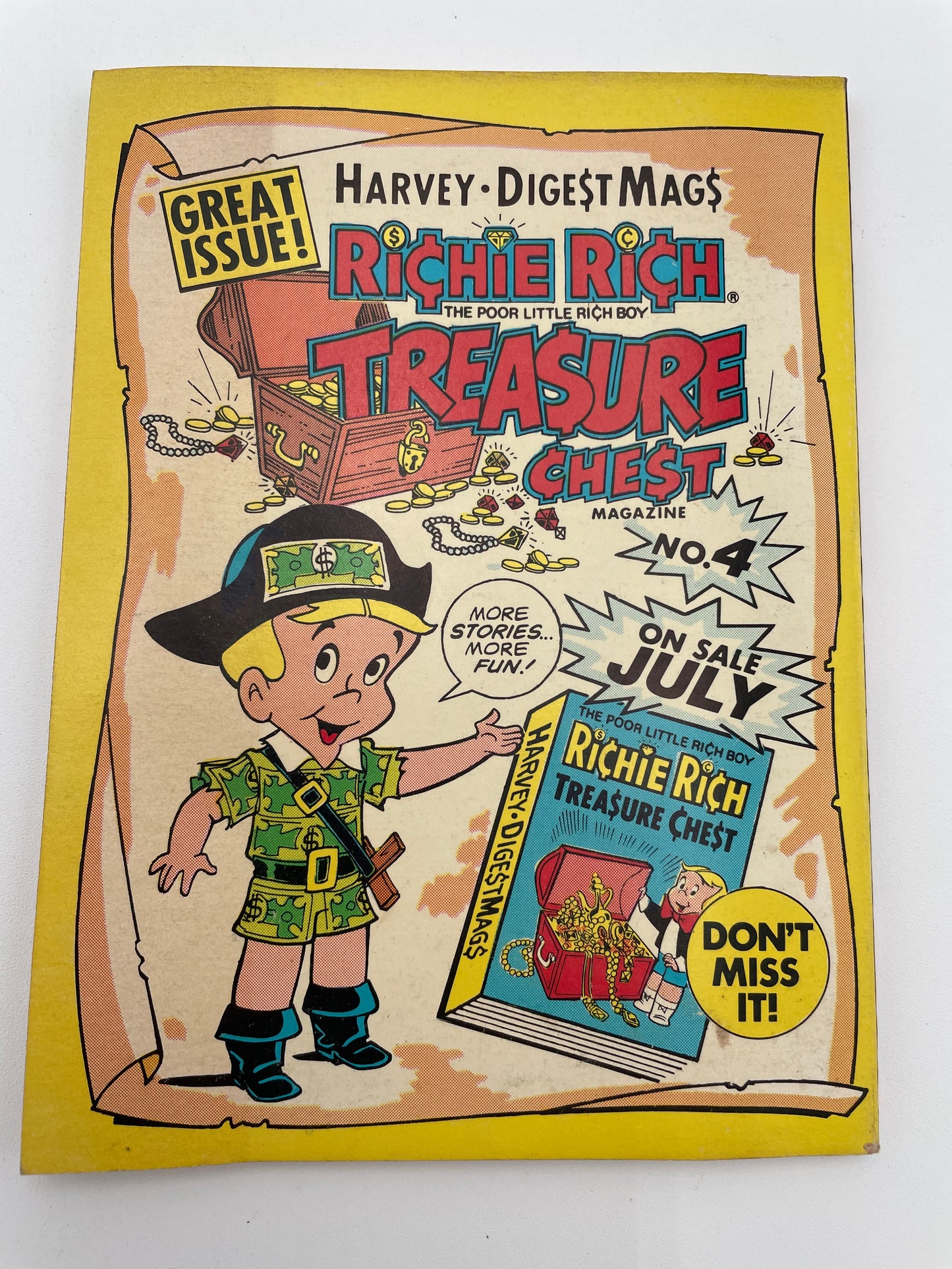 Richie Rich Comic - Digest Stories #17 - 1982 #102026