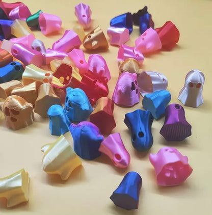 Mini Resin / 3D Print - Ghosts - Assorted Styles & Colors #107192