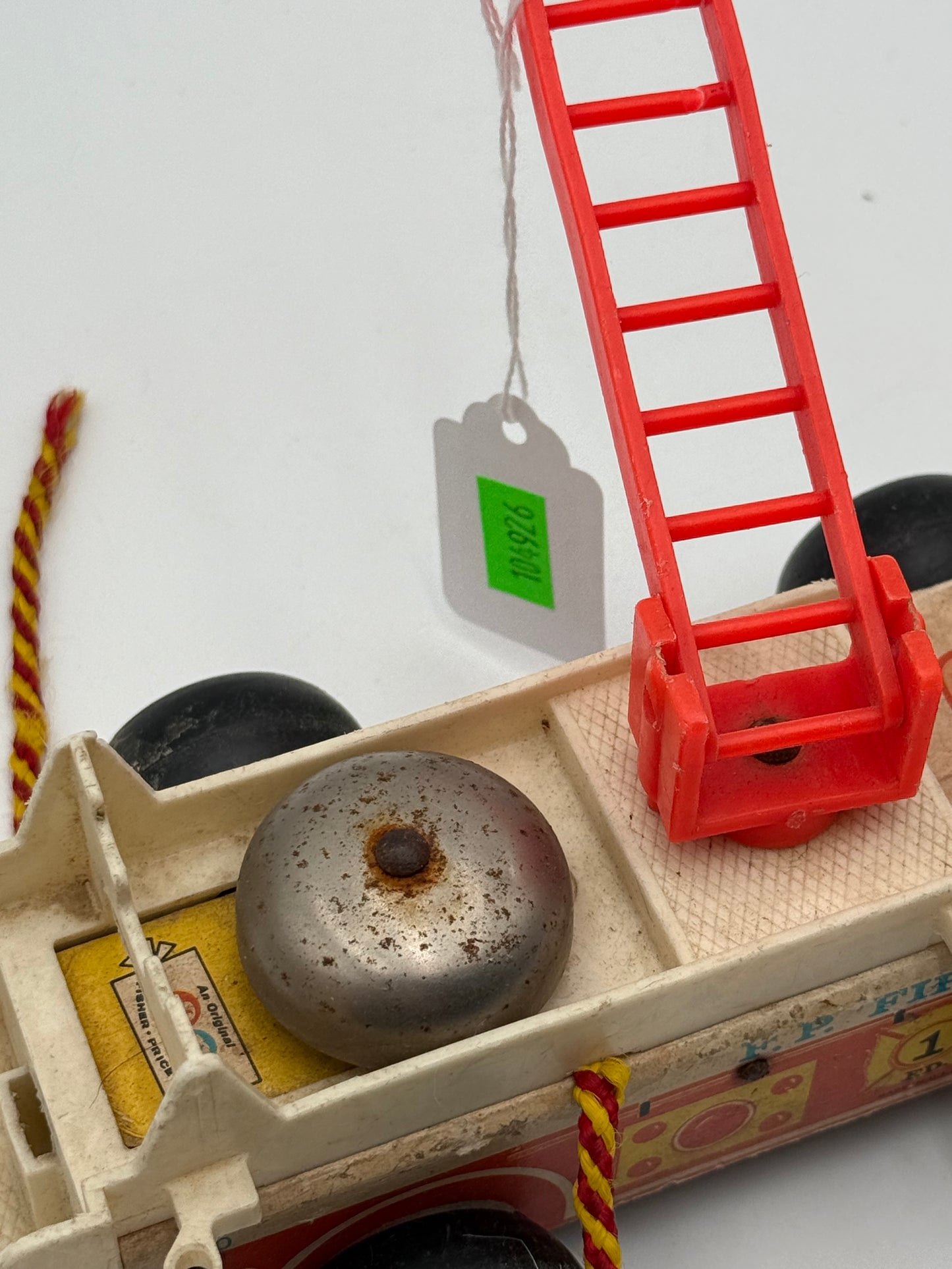 Fisher Price - Fire Truck Pull Toy 1968 #104926