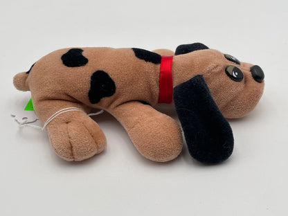 Pound Puppies - Tonka - Tan/Black Spot Plush 1985 #103890