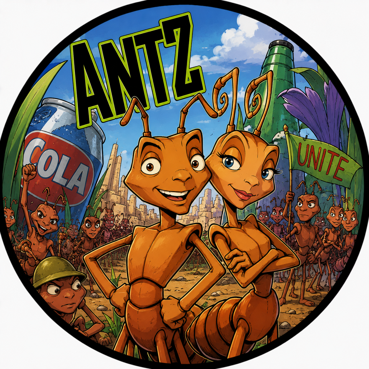 Buttons - 90s Theme - Antz #108153
