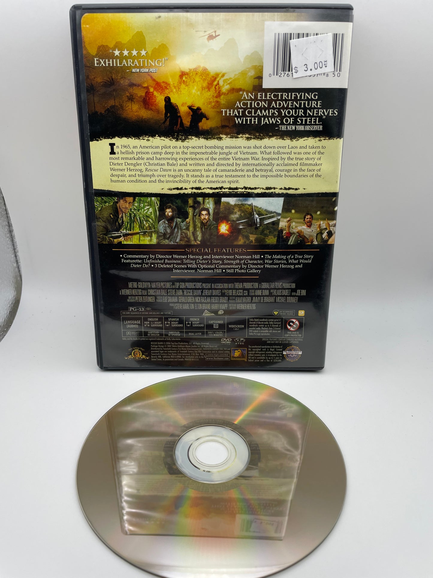 Dvd - Rescue Dawn 2006 #100609