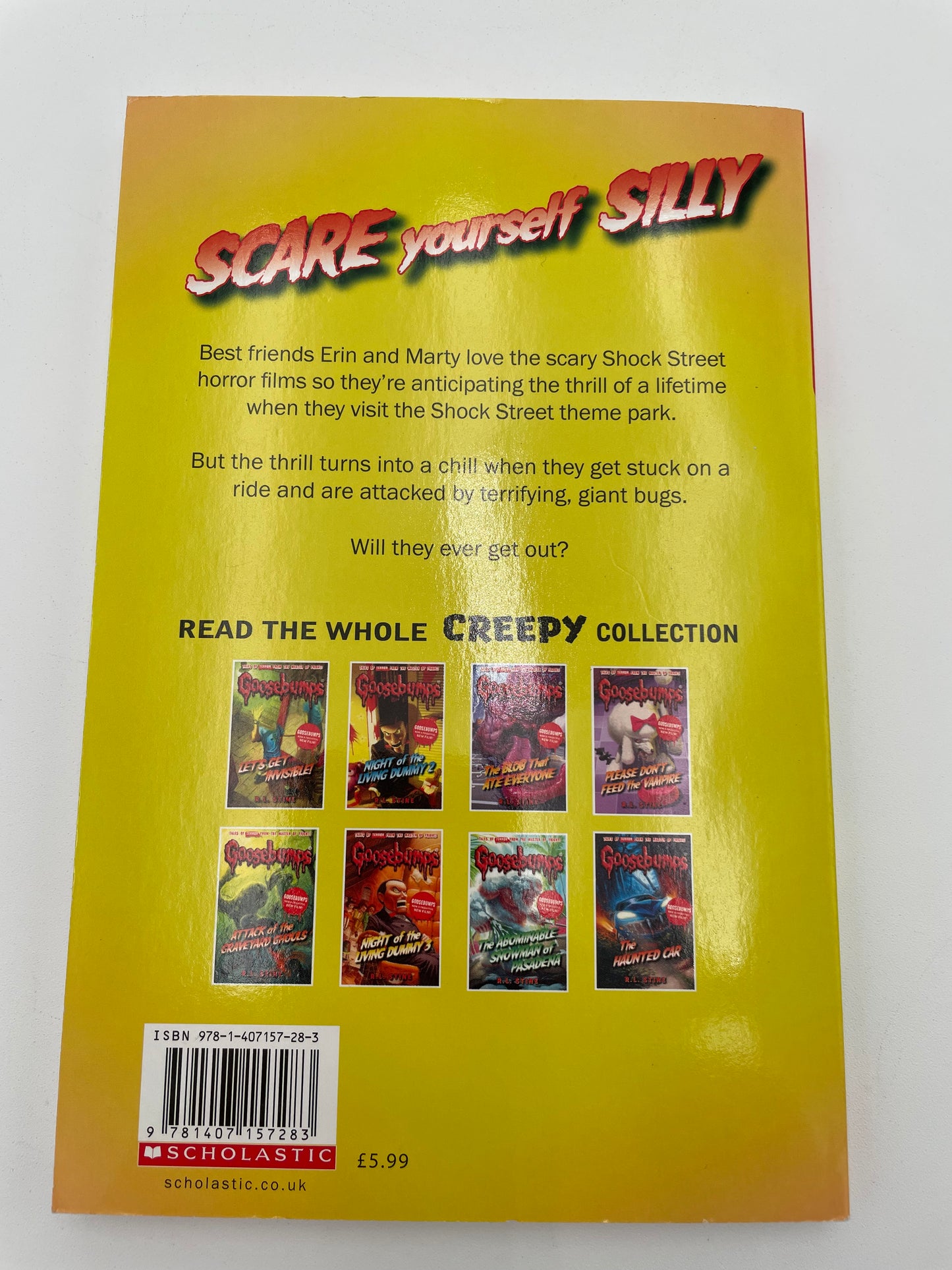 Goosebumps Book - A Shocker on Shock Street - 2016 #102161