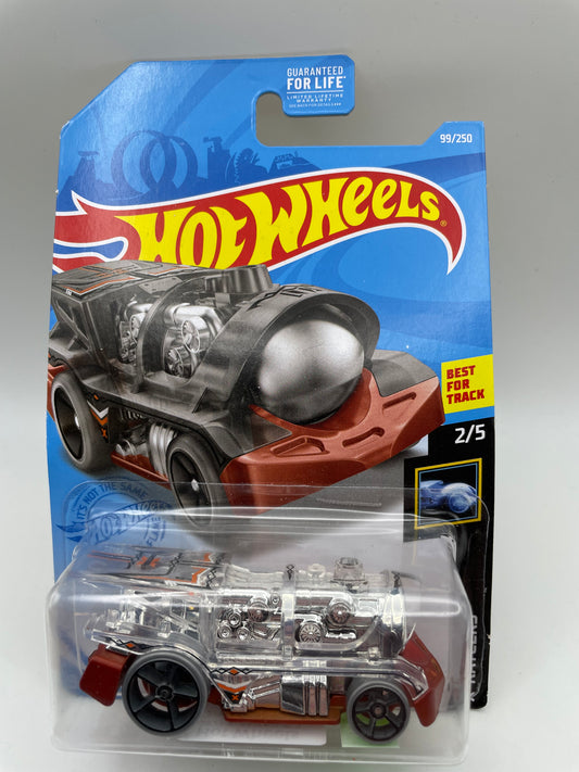 Hot Wheels - X-Racers - #99 2/5 Loco Motorin Silver 2021 #103284
