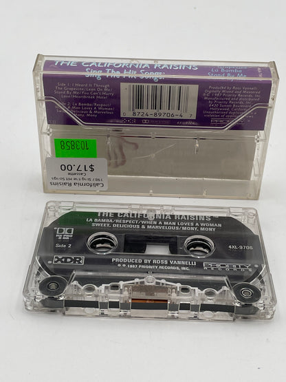California Raisins - Cassette - Sing the Hit Songs 1987 #103858