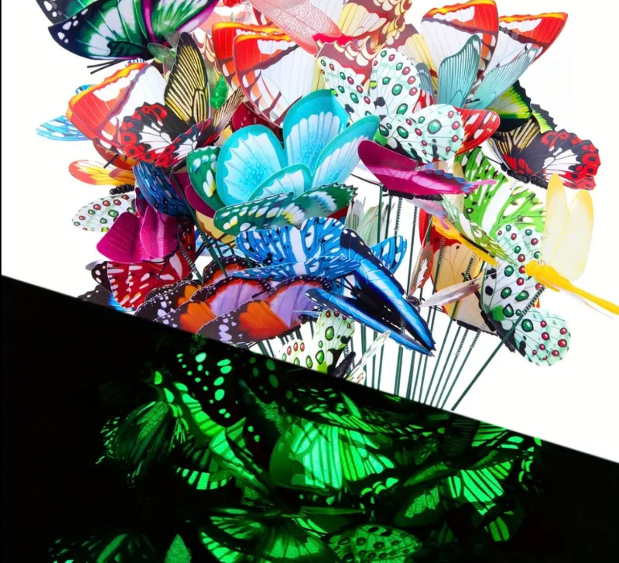 Butterfly Stakes - Assorted Butterflies & Colors #106644