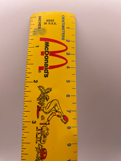 McDonald’s Metal Ruler - McMetrics #100811