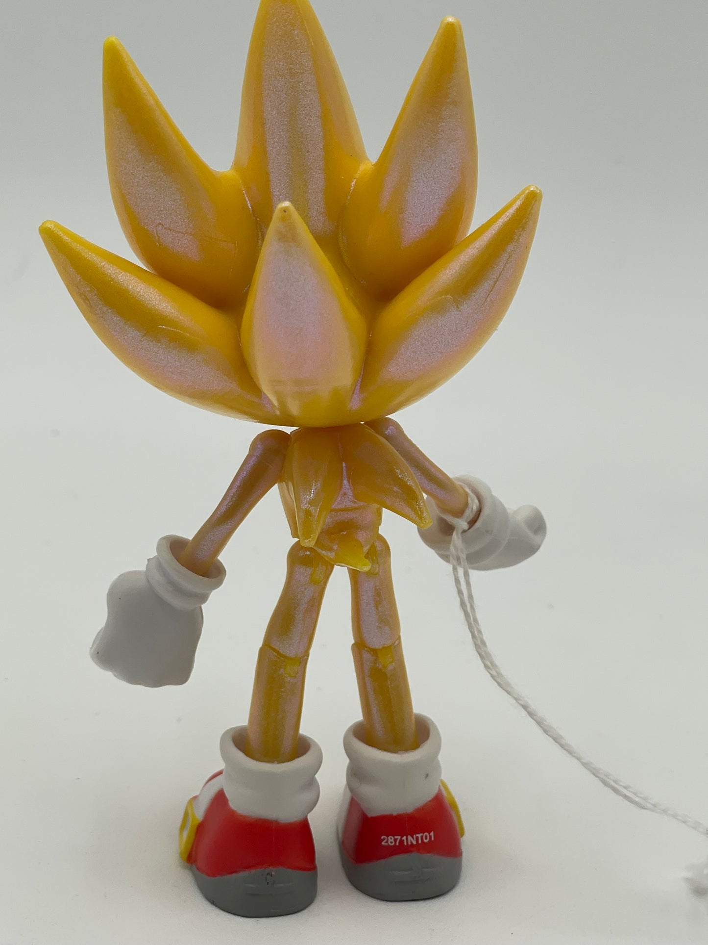 Sonic - Jakks Pacific - Super Shiney Sonic Figure RARE! #104624